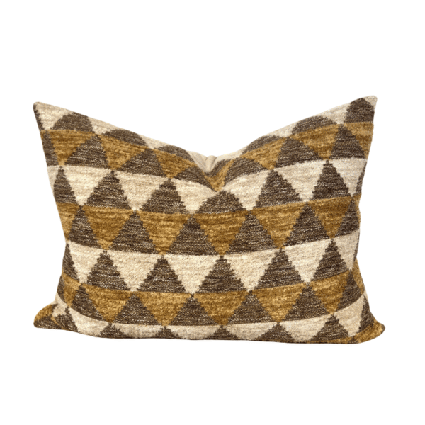Textured Brown and Mustard