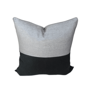 Two Tone Charcoal Linen