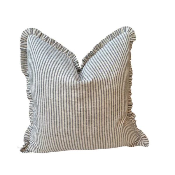Frill Bergen Stripe Charcoal