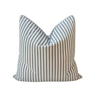 Cedarbrook Grey & White Stripe